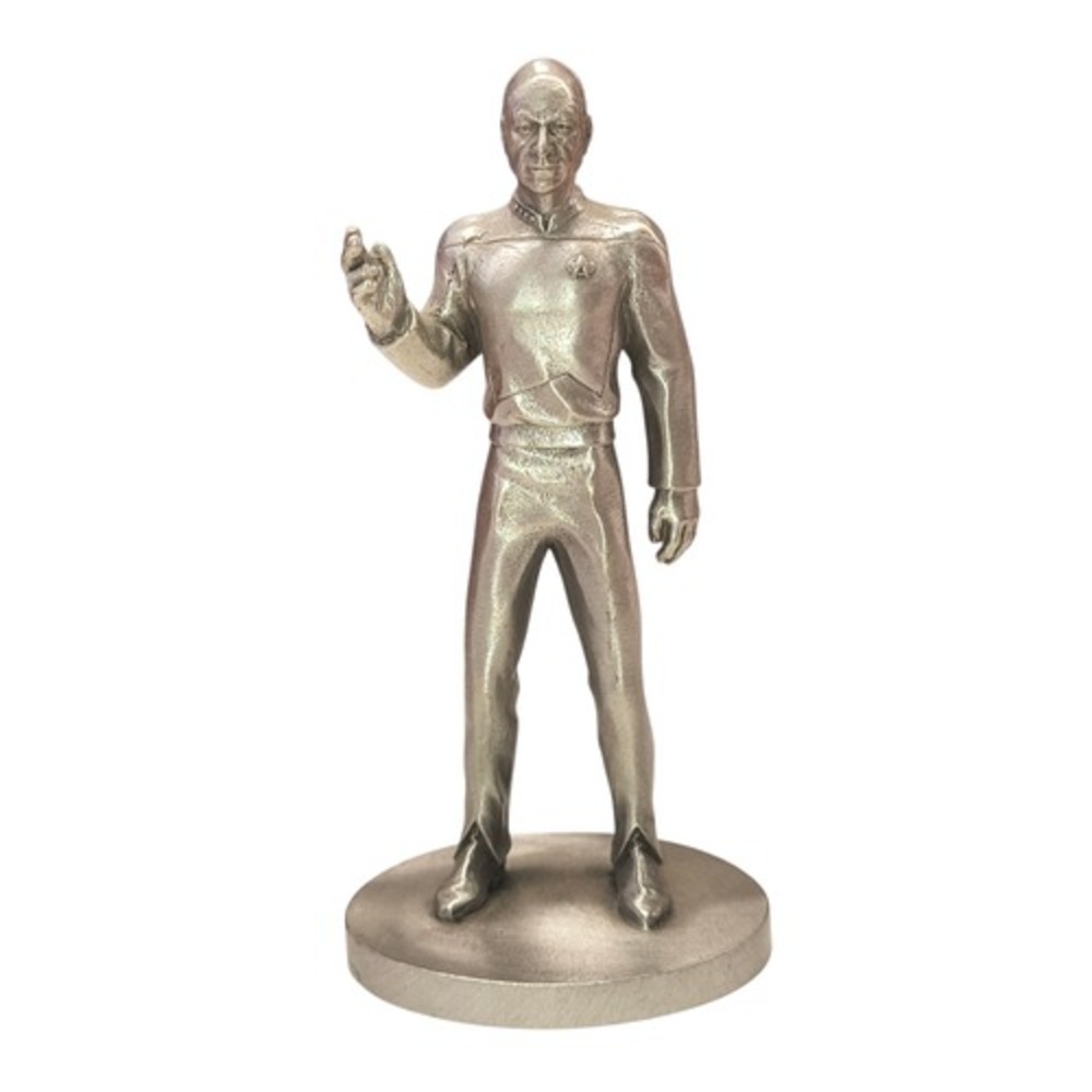 1993 Rawcliffe Fine Pewter Star Trek TNG Captain Jean Luc Picard Figurine